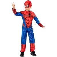 Marvel Jongen Kostüm Kleid Spiderman Blau 104