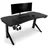 Ultimate Setup Gaming Tisch höhenverstellbar elektrisch Schwarz 140x70 cm