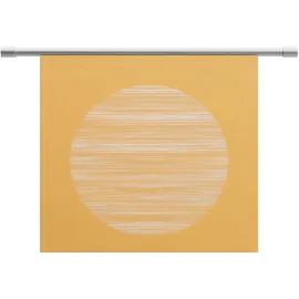 Neutex for you! Schiebegardine NEUTEX FOR YOU "Padova" Gr. 1, gelb, B:57cm H:145cm, Scherli, Polyester, Gardinen, inkl. Befestigungszubehör, Halbtransparent, Sauberer Abschluss, modern