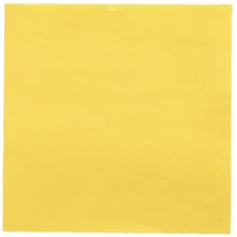 Papstar Servietten Daily Collection gelb 2-lagig 32,0 x 32,0 cm, 20 St.