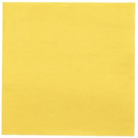 Papstar Servietten Daily Collection gelb 2-lagig 32,0 x 32,0 cm, 20 St.