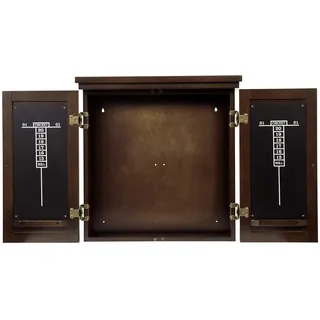 American Legend Unzutreffend Traditioneller Dartscheibenschrank Borste, Braun