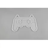 RL Reality LED Wandleuchte Gamer Controller 41 x 28 cm warmweiß transparent