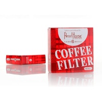 Kaffeefilter aus Papier,Pill Shape Ersatz-Mokka-Filterpapier - 100 Stück Kaffeefilter-Pucksieb, kompatibel mit den meisten Espresso-Kaffeemaschinen Cipliko