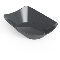 100 Snackschalen Mehrweg Snack Tray XL 135x85x44mm schiefergrau