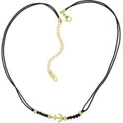 HAFENKLUNKER - ANKER KETTE HARMONY - schwarz gold