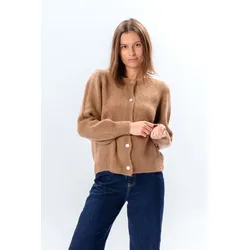 Anna Cardigan - Brown - TeeShoppen