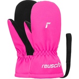 Reusch Baby-Mädchen AKI Fäustling extra atmungsaktiv Winddicht Skihandschuhe Alltagshandschuhe Schnee Schlittenfahren Babyhandschuhe Winter-Handschuhe, rosa, IV