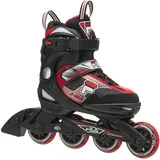 fila skate J-one Junior Schwarz/Rot 32-36