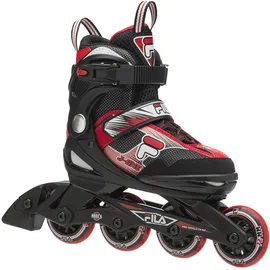 fila skate J-one Junior Schwarz/Rot 32-36
