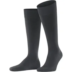 Kniestrümpfe FALKE "Ultra Energizing", Herren, Gr. 39-40, schwarz (anthrazit w3), Materialmix, unifarben, normal, Socken, Stützwirkung, verbesserte Sauerstoffversorgung