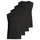 Seidensticker Unterhemd / Tanktop Pur in Schwarz | Gr.: L