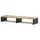Vicco Tomy, Anthrazit/Goldkraft Eiche, 80 x 12 cm,