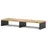 Vicco Tomy, Anthrazit/Goldkraft Eiche, 80 x 12 cm,