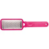 Grobe Fußraspel aus Metall, Hornhaut Fußfeile, pink