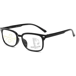 keepmore Progressiver Multifocus Computer Lesebrille Blaues Licht Blockierung Federscharnier Multifokal Leser Brille +1.0 to +3.5 - +2.50 Vergrößerung