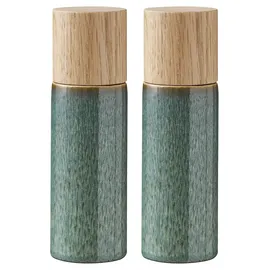 Bitz Salz- & Pfeffermühle Set 2-tlg. 17 cm grün