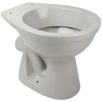 Belvit Stand-WC Tiefspüler Abgang Wand Waagerecht Toilette WC Manhattan