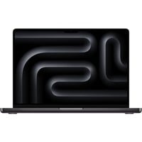 MacBook Pro (14") 2023 CTO, Notebook - schwarz, M3 Pro 14-Core GPU, MacOS, Amerikanisch, 36 cm (14.2 Zoll) & 120 Hz Display, 1 TB SSD