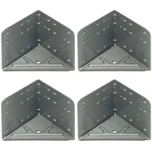 vasalat Bettwinkel Eckverbinder 4er-Set 4 x 4 cm