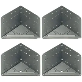 vasalat Bettwinkel Eckverbinder 4er-Set 4 x 4 cm