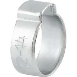 Ohr-Klemme 1-Ohr-Klemme 11-13 W1 Stahl verzinkt