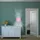 Relaxdays Tischlampe Kristall Rosa