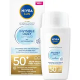 NIVEA NIVEA SUN Invisible Daily UV-Fluid Sonnenschutz 40 ml