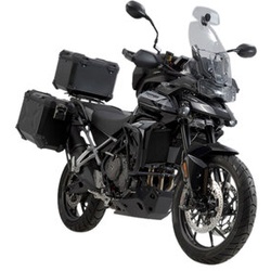 SW-Motech TRAX ADV Koffer-Komplettset schwarz inkl. Träger, Schlösser, Taschen schwarz