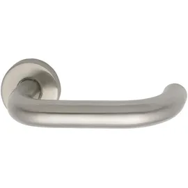 v.i.t Drücker Geos Auf Rosette Edelstahl Matt 1754/D6K
