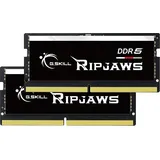 G.SKILL Ripjaws SO-DIMM Kit 64GB DDR5-4800 CL38-38-38-76, on-die ECC (F5-4800S3838A32GX2-RS)