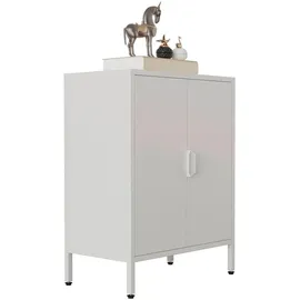 VCM Sideboard Flokas 60 x 80 x 35 cm Weiß