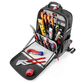 Knipex Modular X18 Werkzeugrucksack 17-teilig schwarz 34,0 x 53,0 x 21,0 cm