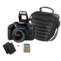 Canon Spiegelreflexkameras EOS 2000D + 18-55 mm DC III Objektiv Value Kit 16