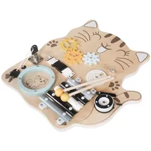 Moni Lernboard Katze W12D558 Holz,