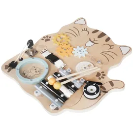 Moni Lernboard Katze W12D558 Holz,