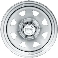 DOTZ Dakar 7 x 16 5 x 114,3 ET36 MB66 silber