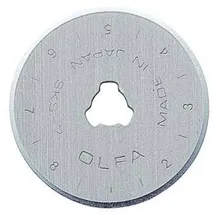 OLFA Rb28-10 - Packung Von 10 Kreisförmigen Klingen 28x0,3 Mm Silber