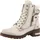 Mustang Damen Stiefelette mit Zierreißverschluss 15M0082001, Größe:41 EU, Farbe:Weiß - 41