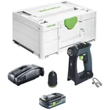 Festool CXS 18-Basic Akku Bohrschrauber 18 V 40 Nm Brushless + 1x Akku 4,0 Ah + Schnellladegerät + Systainer