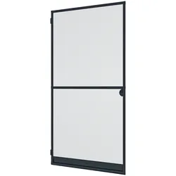 Insektenschutz-Tür WINDHAGER "EXPERT Rahmen Drehtür", grau (rahmen: anthrazit gewebe: anthrazit), B:100cm H:210cm, Insektenschutzgitter, BxH: 100x210 cm