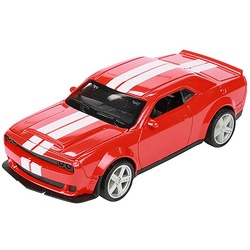 Toi-Toys Modellauto MUSTANG V8 Modellauto mit Rückzug Motor Metall Modell Auto Spielzeugauto Geschenk Geschenk 73 (Rot) rot