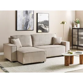 Beliani Sofa, ABACKA Ecksofa