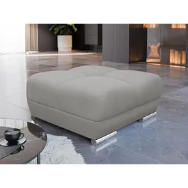 Mirjan24 Polsterhocker Logo 90 x 45 x 90 cm Grau