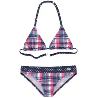 VENICE BEACH Triangel-Bikini für Kinder, blau 12-13J
