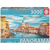 Educa Panorama Puzzle 3000 Teile für Erwachsene | Venedig, 3000 Teile Puzzle für Erwachsene und Kinder ab 14 Jahren, Inklusive Ersatzteilservice, Solange der Vorrat reicht. Italien (19053)