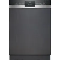 Siemens iQ300 SN53HS03BD Einbau-Geschirrspüler (teilintegrierbar, 598 mm breit, Edelstahl)