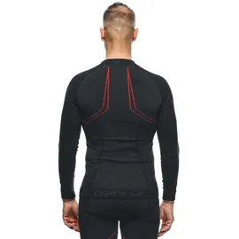 Dainese No Wind Thermo LS Funktionsshirt Schwarz/Rot XS/S