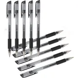 Q-Connect Gelschreiber Schwarz 0,7 mm 5 St.