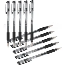 Q-Connect Gelschreiber Schwarz 0,7 mm 5 St.